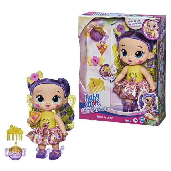 Baby Alive GloPixies Peri Bebek Siena Sparkle