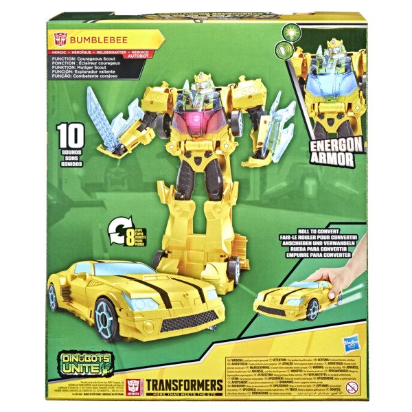 Transformers Bumblebee Cyberverse Maceraları Bumblebee Sür-ve-Dönüştür Büyük Figür