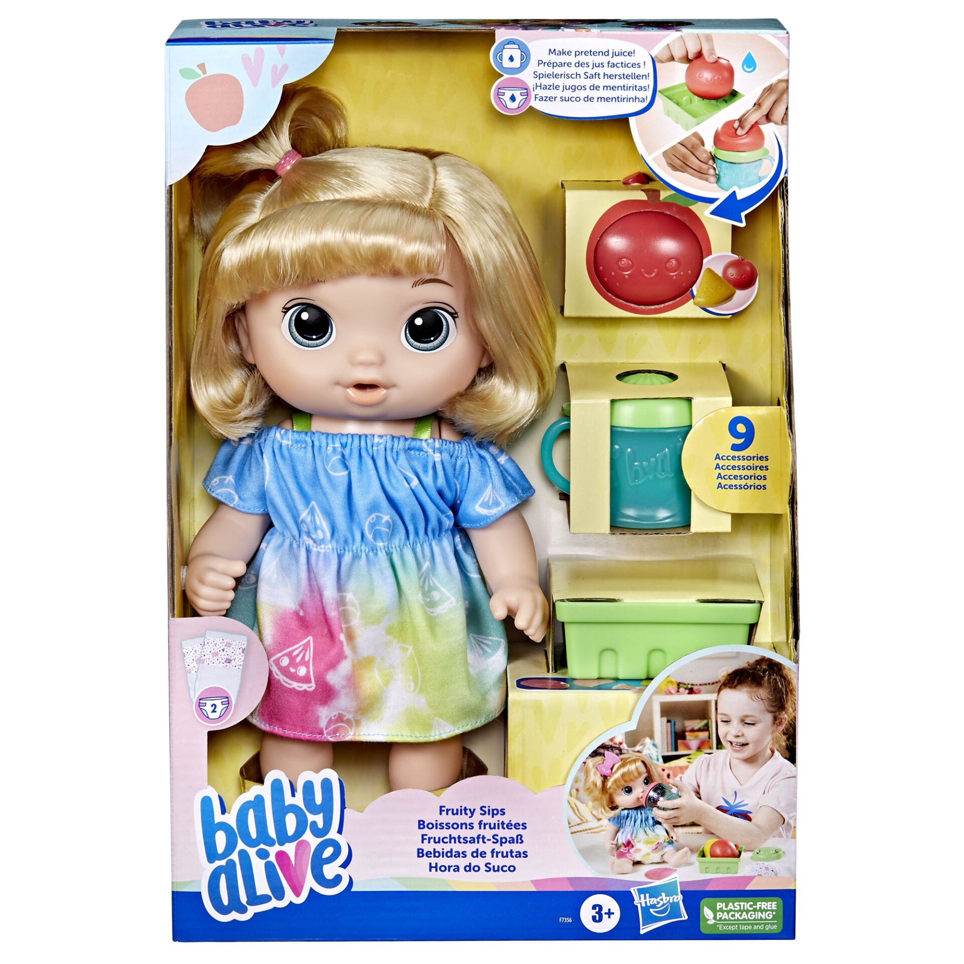 Baby Alive Bebeğimle Eğlenceli Yudumlar - Sarışın