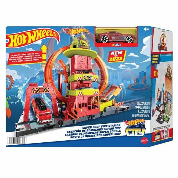 Mattel Hot Wheels Çember Pistli İftaiye İstasyonu