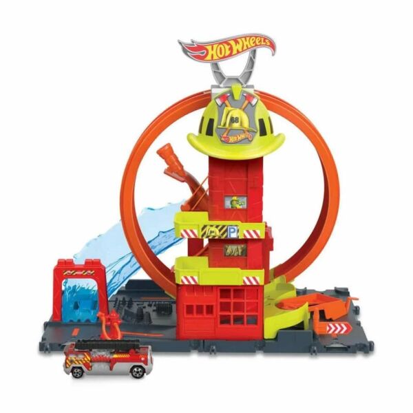 Mattel Hot Wheels Çember Pistli İftaiye İstasyonu