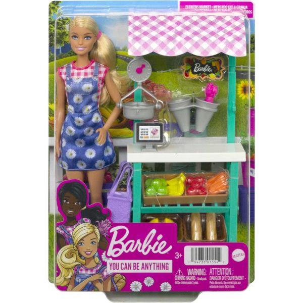 Barbie Çiftçi Pazarı Oyun Seti