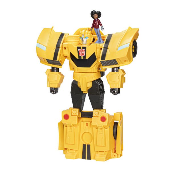 ﻿Transformers Earthspark Spinchanger Bumblebee